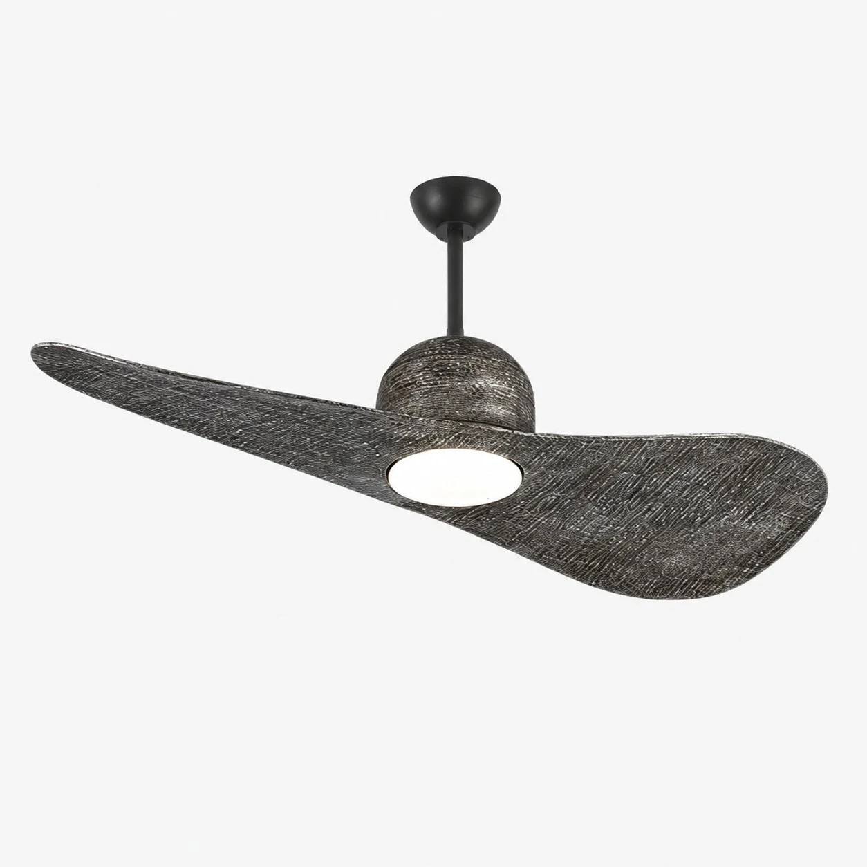 Designer Hat Two-Blade Ceiling Fan Light