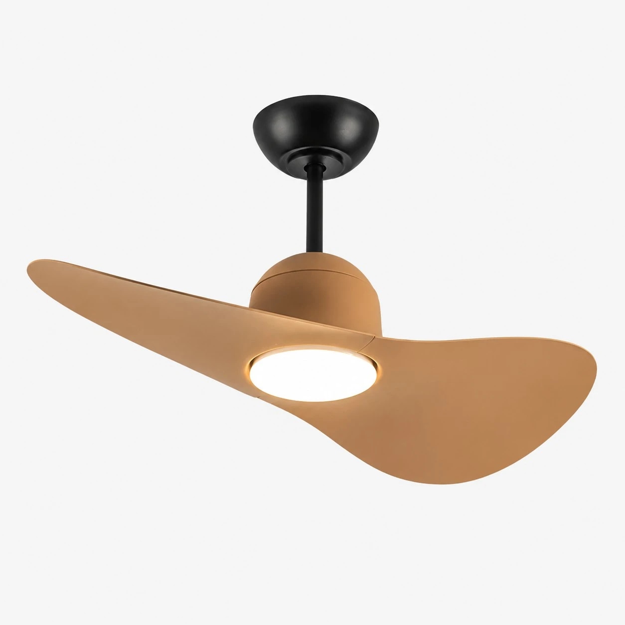 Designer Hat Two-Blade Ceiling Fan Light